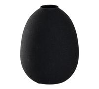 LEONARDO HOME Vase CASOLARE 041697 en métal Noir 16,4 cm