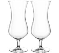 LEONARDO Il Mondo Hurricane Lot de 2 verres à cocktail en cristal de haute qualité Capacité 520 ml Passe au lave-vaisselle 2 verres à cocktail transparents