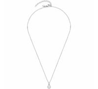 Leonardo Collier pour femme Isa 023346 – Acier inoxydable, zircone – 42 cm