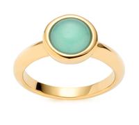 Leonardo Jewels Anneau Bea, bijoux de doigt, acier inoxydable, turquoise, taille 19, 023063