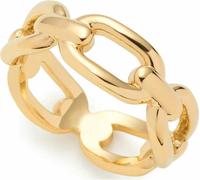 Leonardo Jewels Anneau Mathilde, anneau de doigt, bijoux de doigt, taille 20, acier inoxydable IP or , 024272