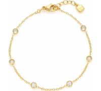 Leonardo Jewels Armband Mini CIAO, Schmuckarmband, Edelstahl, Gold, 022920