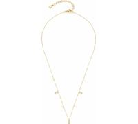 Leonardo Jewels Halskette 42 gold Liora CIAO, Kette, Schmuckkette, Modeschmuck, Edelstahl IP gold, Glassteine, 024458