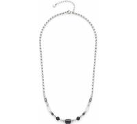 Leonardo Jewels Halskette 45 Casoria, Kette, Schmuckkette, Modeschmuck, Edelstahl, Glas, Mineralien, 024303