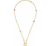 Leonardo Jewels Halskette 45 Smile Clip&Mix, Kette, Schmuckkette, Modeschmuck, Edelstahl IP Gold, Gold, 023749