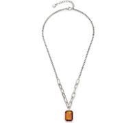 Leonardo Jewels Halskette Candela, Halsschmuck, Kette, Modeschmuck, Edelstahl, Glasstein, 018392