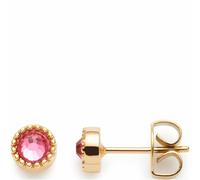 Leonardo Jewels Ohrstecker Anka, 2er Set, Ohrring, Ohrschmuck, Edelstahl IP Gold, Preciosa Kristall, Rot, 023233