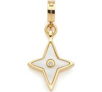 Leonardo Jewels Pendentif unique Stina pour femme en acier inoxydable de couleur dorée avec fermoir à clip, hauteur : 2,8 cm, 024428, 2,8 cm, Acier inoxydable, Pas de gemme