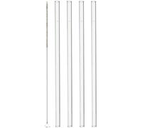 Leonardo lot de 4 pailles en verre 20cm Ciao L020855