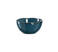 Leonardo Matera 018582 Bol à dessert en céramique, passe au lave-vaisselle, 1 bol à goûter, bleu, Ø 12 cm, 380 ml, 018582