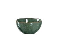 Leonardo Matera 018583 Bol en céramique pour dessert Passe au lave-vaisselle, 1 bol à snack passant au micro-ondes Vert Ø 12 cm 380 ml