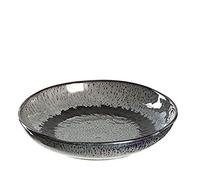 Leonardo Matera Assiette à dîner en céramique Gris 21 cm 40 mm