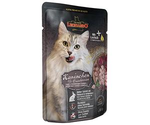 Leonardo Menu Lapin & airelle Rouge 85 g