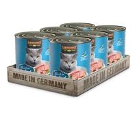 LEONARDO Nourriture Humide [6x800g Riche en Poisson de mer] | Sans Céréales pour Chats | Nourriture Humide Complète en Boîte