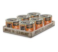LEONARDO Nourriture Humide, Superior Selection, Canard avec Poulet & Carottes, 6x200g boîte, pour Chats Adultes, sans céréales, sans Sucre, Made in Germany