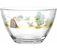 Leonardo Schale Bambini Avventura Dino, Schüssel, Schälchen, Kalk-Natron-Glas, Mehrfarbig, 12 cm, 044425