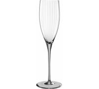 Leonardo Sektglas Poesia, Sekt Glas, Champagnerglas, Champagner, Kristallglas, Grau, 250 ml, 022381