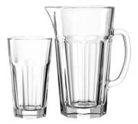 Leonardo - Set de 6 verres et pichet assortis - Transparent - Transparent G