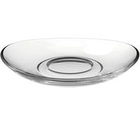 Leonardo Soucoupe Napoli, dessous de verre, soucoupe, verre sodocalcique, transparent, 11.3 cm, 024205