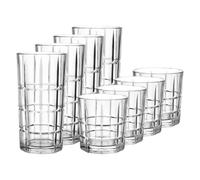 Leonardo Spiritii Nova Lot de 8 verres à eau transparents