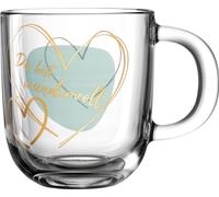 Leonardo Tasse 400ml avec écriture (tu es merveilleuse)