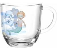 Leonardo Tasse Bambini Avventura Meer, Henkelbecher, Kalk-Natron-Glas, Mehrfarbig, 280 ml, 044419