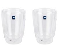 LEONARDO »Tavolino« Verres thermo, faits main. (latte macchiato)