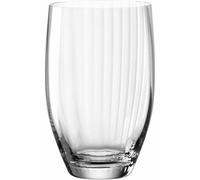 Leonardo Trinkglas Poesia, Wasserglas, Saftglas, Glas, Kristallglas, Klar, 460 ml, 069171