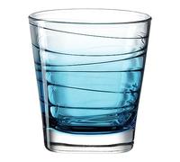 Leonardo Vario Struttura 026838 Verre à eau en verre coloré Bleu 250 ml