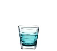Leonardo Vario Struttura 026839 Verre à eau en verre coloré Turquoise 250 ml