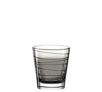 Leonardo Vario Struttura 026846 Verre à eau en verre coloré Gris 250 ml