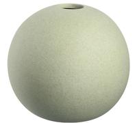 LEONARDO-Vase boule soliflore en céramique vert Leonardo Bolla - diamètre 10 x H 9 cm