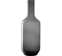 Leonardo Vase Milano, Dekovase, Blumenvase, Kalk-Natron Glas, grau, 64 cm, 041746
