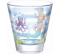 Leonardo Verre à boire Bambini Avventura Mer, gobelet, verre sodocalcique, multicolore, 215 ml, 044418