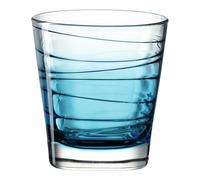 Leonardo Vario Struttura 026838 Verre à eau en verre coloré Bleu 250 ml