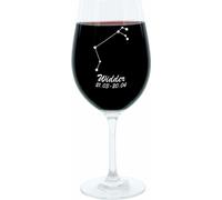 Leonardo verre à vin 400 ml, verre à motif, constellation du bélier, cadeau, verre d'ambiance avec gravure, verre Mood, 22 cm