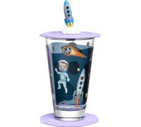 Leonardo verre avec couvercle et soucoupe 300ml Bambini Avventura L023673