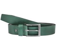 LEONARDO VERRELLI Ceinture homme en cuir raccourcissable Vert 90-140 cm 3100111, vert, Bundweite: 120 cm - Gesamtlänge: 135 cm