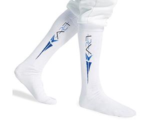 LEONARK 1 Paire de Chaussettes d'escrime pour l'épée, le sabre et le fleuret - Bas d'escrime pour enfants et adultes unisexes