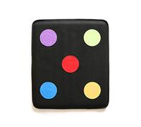 LEONARK Cible d'escrime avec Cinq Bullseye - Cible d'épée à Auto-entraînement - Équipement d'escrime Domestique pour escrimeur Adulte (Black Pro)