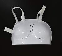 LEONARK Escrime Sport Protège - Poitrines - Protège-Seins pour Football Rugby Volleyball Baseball etc- Plastron pour Foil Epee Sabre Fencers (Female, M)
