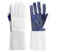 LEONARK Gants d’Escrime rembourrés pour fleuret, épée et Sabre - Mitaine en Cuir pour l’entraînement d’Escrime et de Combat -1 Paquet de 1 (Main Droite, Medium)