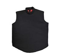 LEONARK Gilet d'entraîneur d'escrime - Combinaison de protection professionnelle d'escrime - Vêtements d'entraînement d'escrime en cuir de bovin/toile