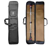 LEONARK Hema Bag, 142,2 cm - Sac à Dos de Rangement Protecteur à Double poignée, Tissu Oxford 1680D, Peut contenir 2 épées, Poche pour Accessoires, Poche Transparente pour Cartes, Noir