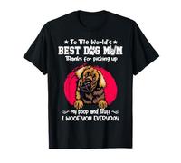 Leonberger Best Dog Mom Dogs Lovers Funny Mothers Day T-Shirt