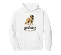 Leonberger Petit Cheval géant Grand cœur Propriétaire de Race de Chien Sweat à Capuche