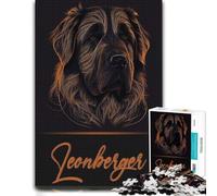 Leonberger Puzzle en Bois 500 pièces, Loisir Adulte | Cadeau sans écran pour adulte : activité autour de la table le w nd.