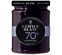 LEONCE BLANC Confiture de myrtilles allégée en sucres 320g léonce blanc - Le pot de 320g