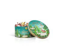 Leone 1857 - Boîte à Chapeau Leone - Chocolats Assortis - Idée Cadeau Gourmet Sans Gluten - 1 Boîte de 450g - Écrins Doux Enchantés - Noël