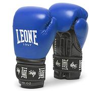 LEONE 1947 Ambassador Gants de Boxe Unisexe pour Adultes, Bleu, 14 oz